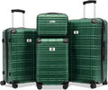 Luggage Sets 4 Piece, ABS PC Lightweight Suitcases by Ottsmn