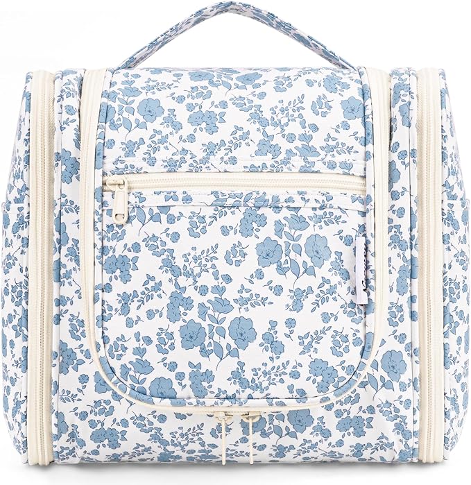 Narwey Hanging Toiletry Bag for Women Travel Makeup Bag Organizer Toiletries by Narwey