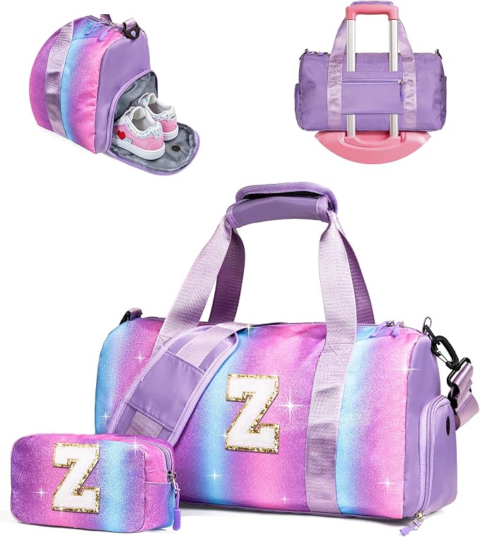 Birthday Gift for Granddaughter-Girl Gym Bag by Vogewood