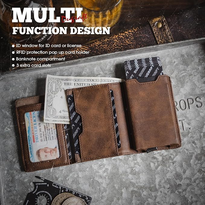 DUGRAFT Mens Wallet for Max.11 Cards - Image 2