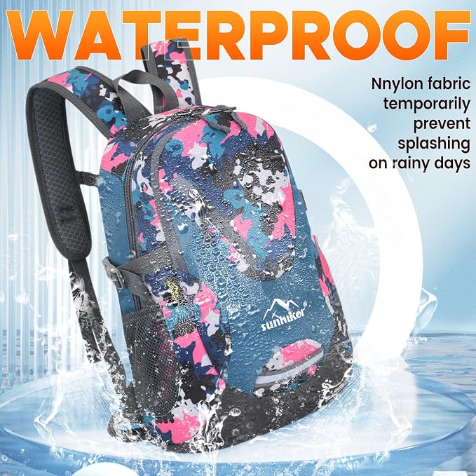 sunhiker Small Cycling Hiking Backpack Water Resistant Travel Backpack - Image 4