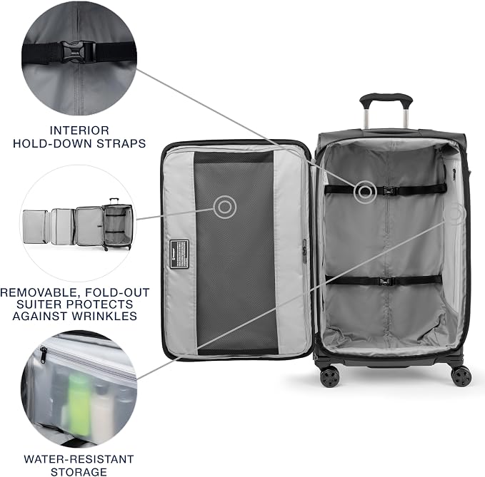 Travelpro Crew Classic Lightweight Softside Expandable Checked Luggage - Image 6