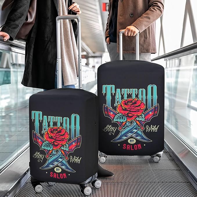 Explore Land Travel Luggage Cover Suitcase Protector Fits 27-30 Inch Case - Image 6