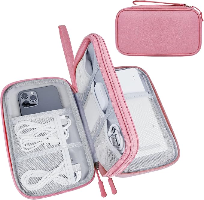 Electronics Travel Organizer, Portable Waterproof Electronic Travel Storage Bag by Lcsmaokin