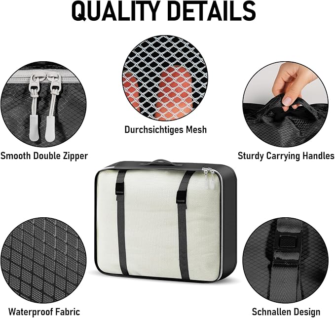 4-Piece Packing Cube Set - Image 2