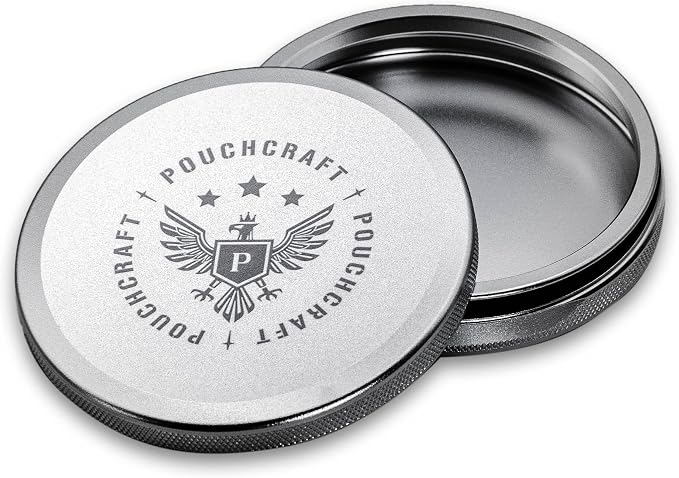 Metal Pouch Can | Metal Container | Slim EDC Pocket Tin | Airtight & - Image 3