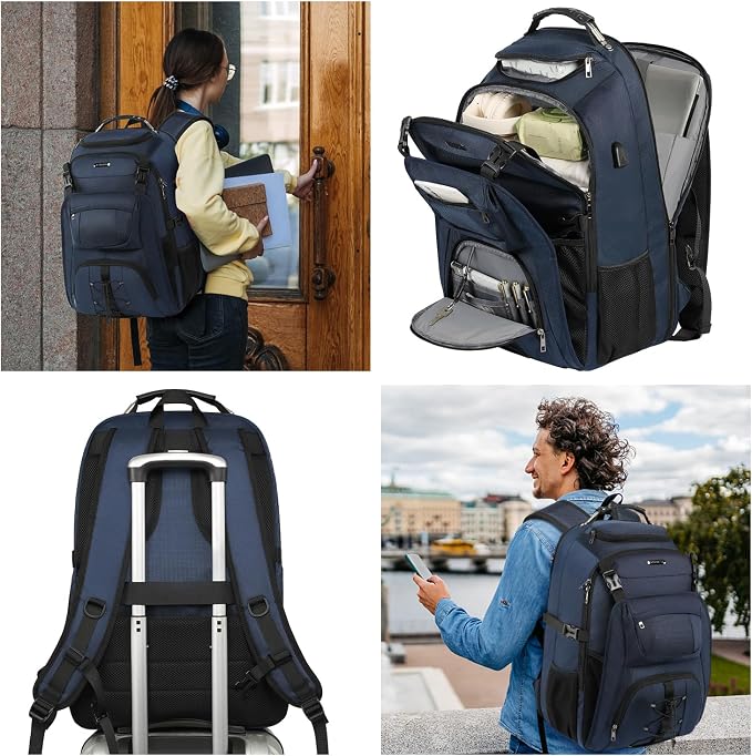 TSA Friendly Travel Laptop Backpack 18.4 inch XXXL Gaming Backpack - Image 2