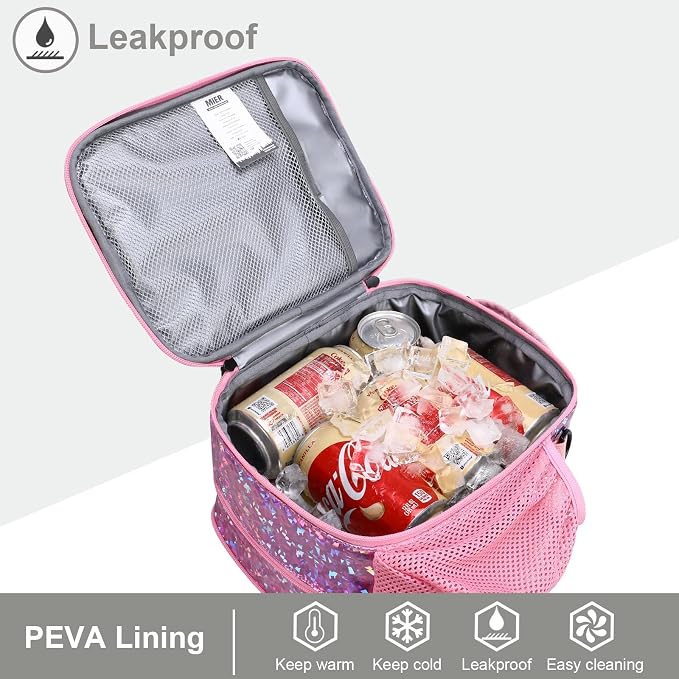 MIER Expandable Lunch Bag Insulated Lunch Box - Image 5