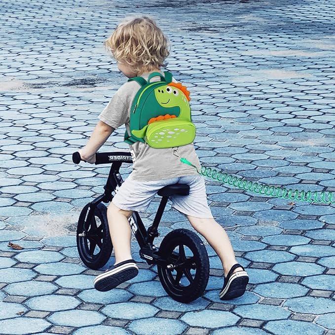 Accmor Toddler Harness Backpack Leash, Cute Dinosaur Backpacks - Image 6