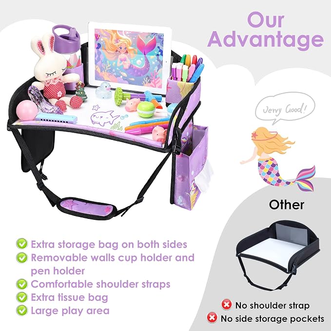 Kids Travel Tray for Airplane - Image 6