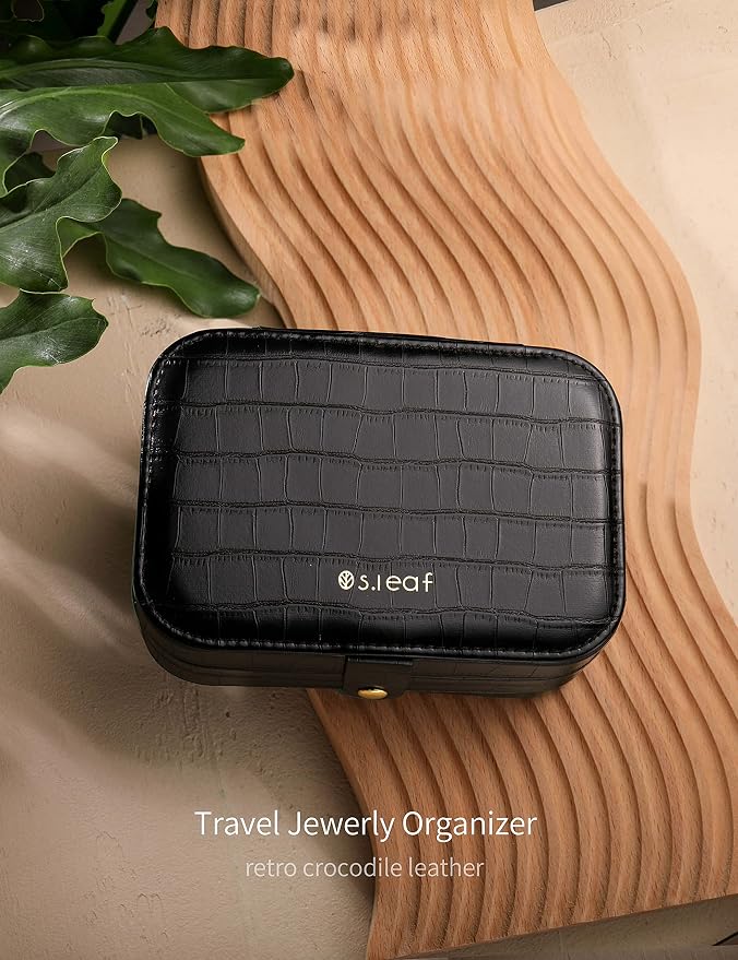 S.Leaf Travel Jewelry Organizer Travel Jewelry Boxes - Image 2