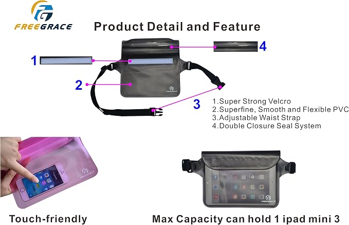 Freegrace Waterproof Pouches - Image 4