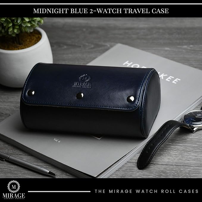 2 Watch Travel Case for Men – Watch Roll - Image 5