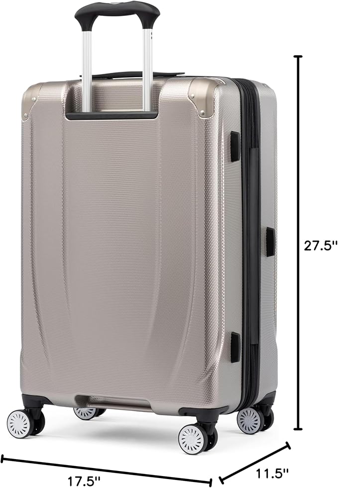 Travelpro Pathways 3 Hardside Expandable Luggage, 8 Spinner Wheels, Lightweight - Image 8