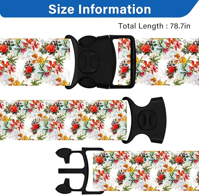 Luggage Straps for Suitcases, Travel Adjustable Belt - Image 4
