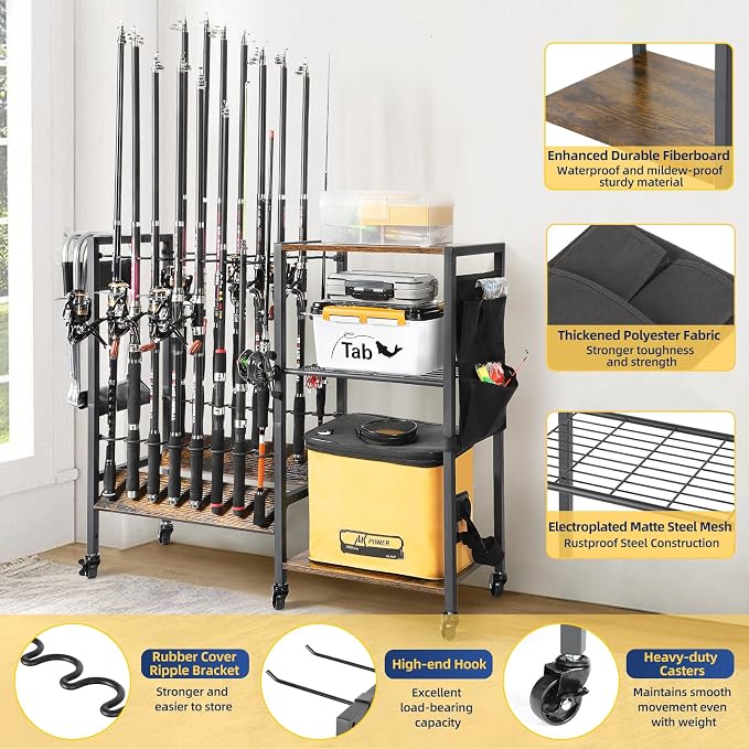 Olakee Fishing Rod Holder, Fishing Pole Holders - Image 2