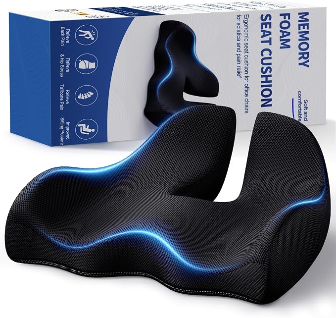 Benazcap X Large Memory Seat Cushion by Benazcap