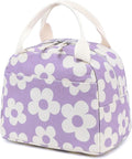 Bluboon Lunch Bag for Women Men Cute Corduroy Lunch Tote Bags Reusable by BLUBOON