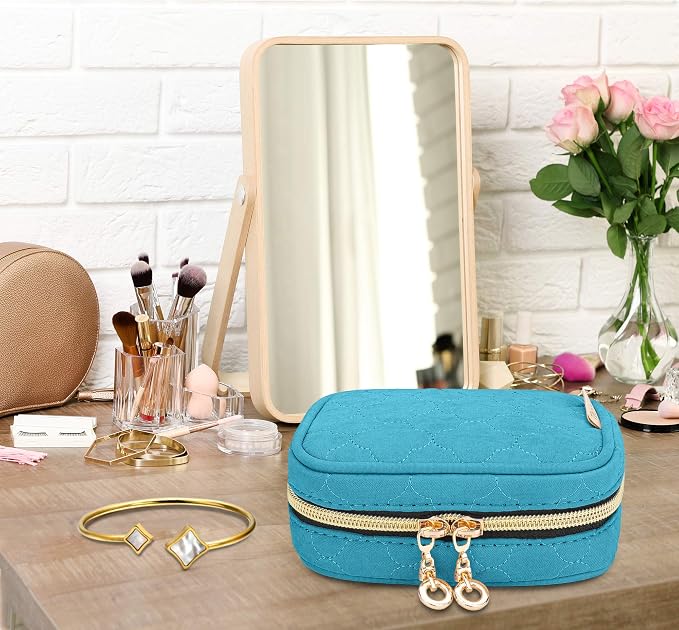 Teamoy Mini Jewelry Travel Case, Storage Organizer Bag - Image 7