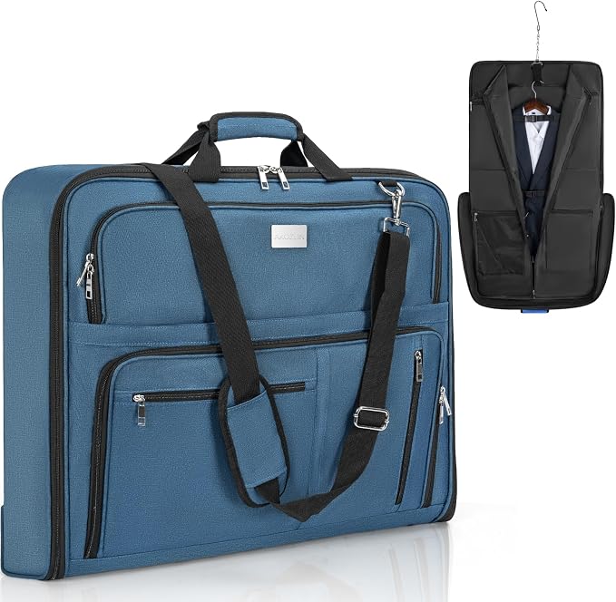AKOZLIN Travel Luggage Garment Bag Foldable Hanging Suit Bag - Image 8