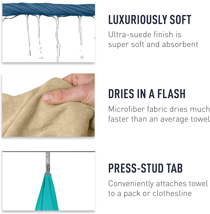 Sea to Summit Tek Towel, Plush Camping and Travel Towel - Image 4