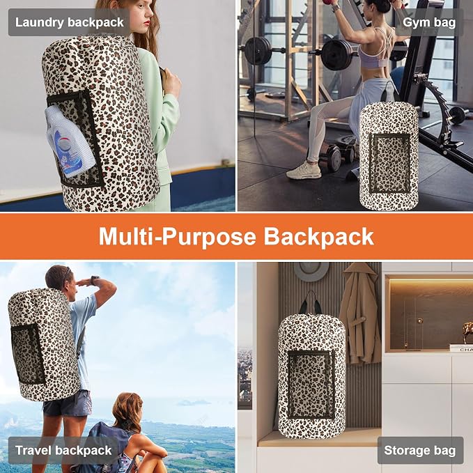 Laundry Bag Backpack Durable Laundry Bag - Image 7