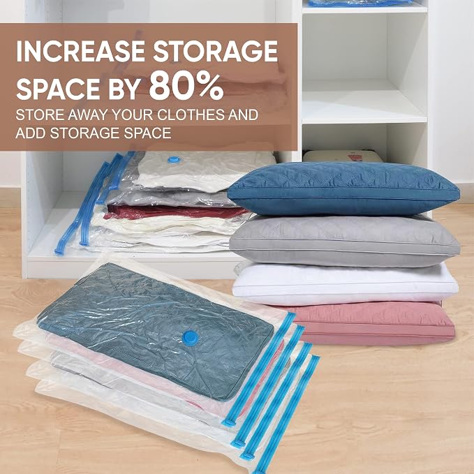 10 Small Vacuum Storage Bags - Image 2
