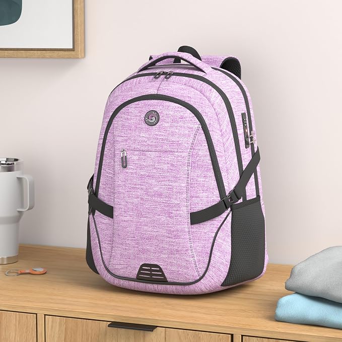 SHRRADOO Anti Theft Laptop Backpack Travel Backpacks - Image 2