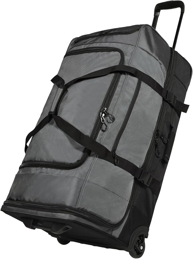 REDCAMP Large Rolling Duffle Bag by REDCAMP