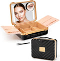 Lighted Makeup Case with Mirror by NJGLAM