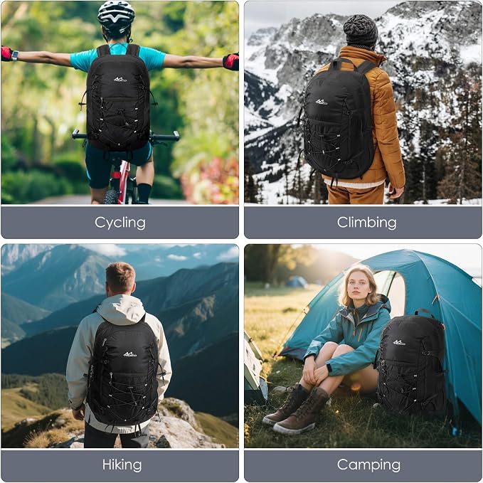MoKo Hiking Backpack, 40L Large Capacity Camping Backpack - Image 7