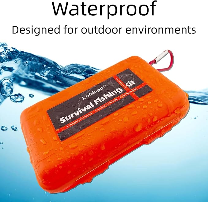 Mini Survival Fishing Kit Small Emergency Fishing TackleBox Pocket Outdoor - Image 4