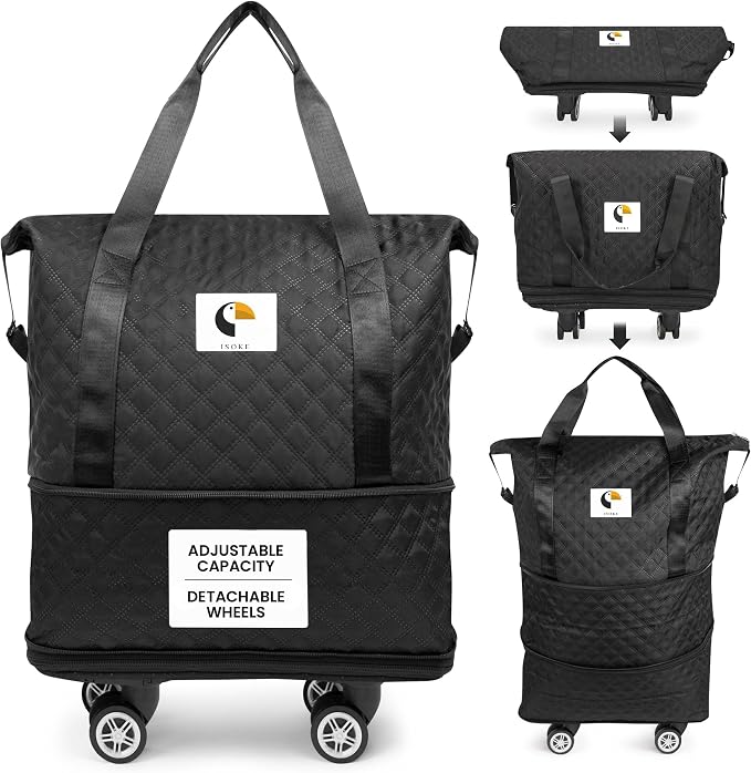 ISOKE Foldable Travel Duffel Bag - Image 7