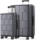 SHOWKOO Luggage Sets 2 Piece 20/28 Inch Hardside Expandable Lightweight PC by SHOWKOO