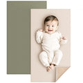 Konssy Faux Leather Baby Changing Mat, Waterproof, Wipeable & Portable Diaper by Konssy
