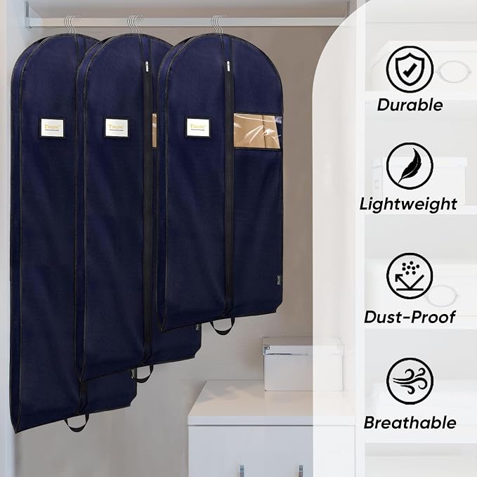 BALEINE 1PK Heavy Duty Garment Bag - Image 4