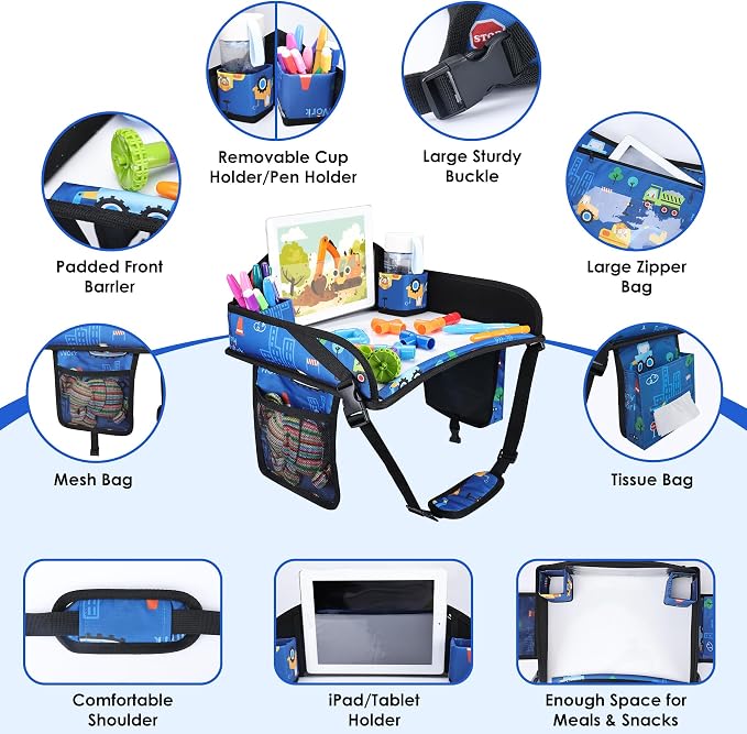 Kids Travel Tray for Airplane - Image 8
