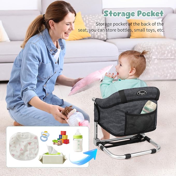 Booster Seat for Dining Table: Portable Toddler Booster Chair - Image 8