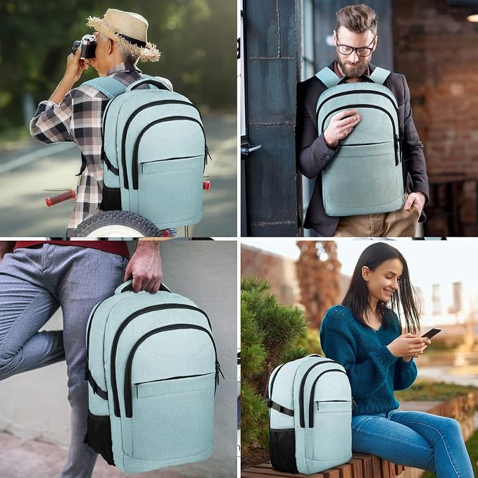 Lapsouno Extra Large Backpack, Travel Laptop Backpack, Carry on Backpack - Image 7