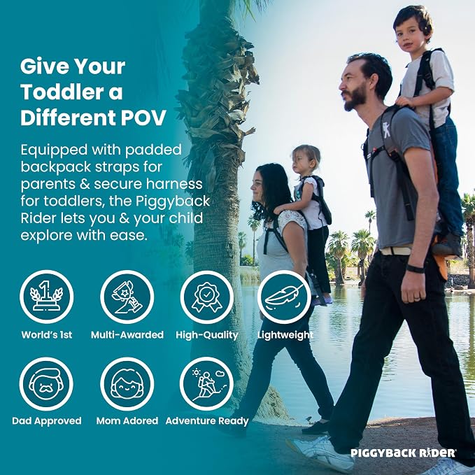 Piggyback Scout Standing Toddler Carrier Backpack - Image 4