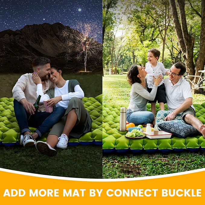 Double Sleeping Pad, Ultralight 4in Extra-Thick - Image 8