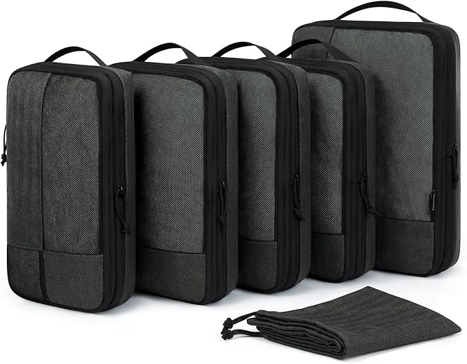 BAGSMART Compression Packing Cubes by BAGSMART
