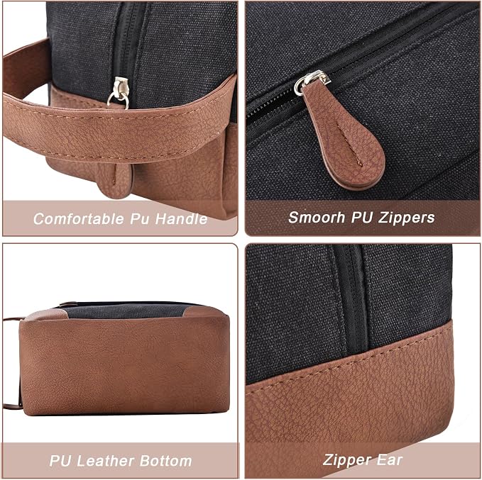 Litvyak Duffle Bag for Travel, 50L Canvas Travel Duffel Bags Overnight Weekend - Image 8