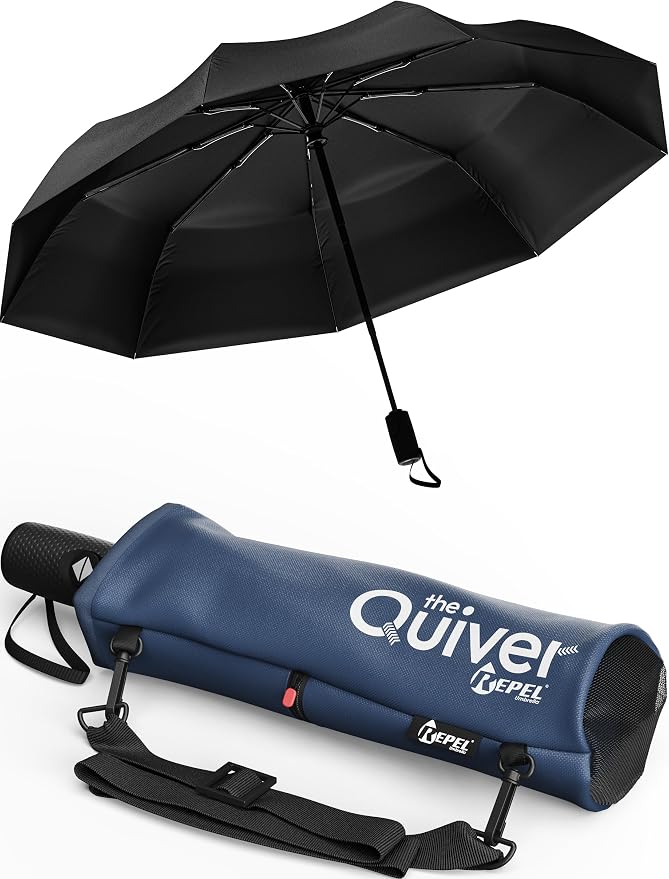 REPEL Windproof Travel Umbrella by RepelUmbrella