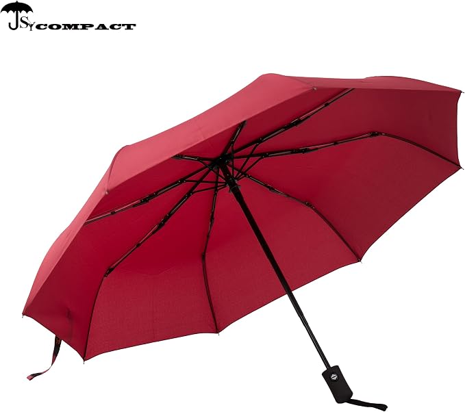 SY COMPACT Travel Umbrella Windproof Automatic Umbrellas Small Compact UV Sun - Image 2