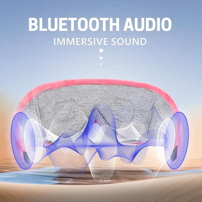 Sleep Mask with Bluetooth Headphones 3D Contour Sleeping Headphones 5.4 - Image 3