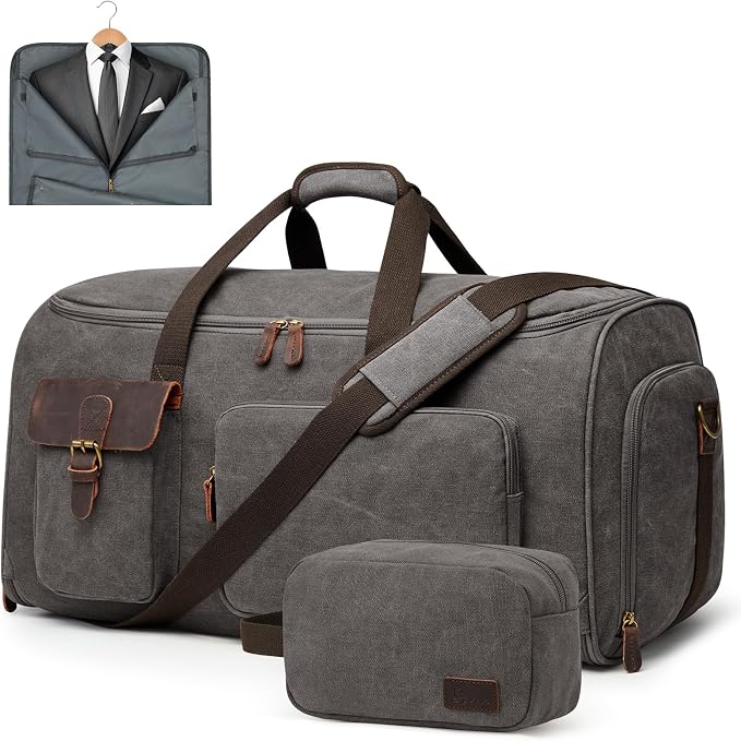S-ZONE Garment Bags for Travel Convertible Garment Duffle Bags for Travel Suit by S-ZONE