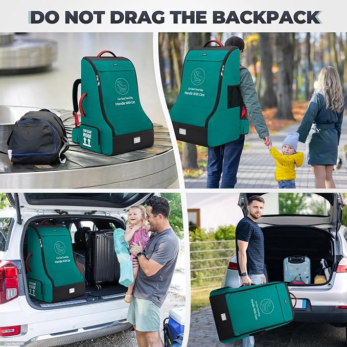 RAINSMORE Padded Car Seat Travel Bag - Image 7