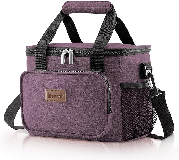 Lifewit Medium Lunch Bag Insulated Lunch Box Soft Cooler Cooling Tote by Lifewit