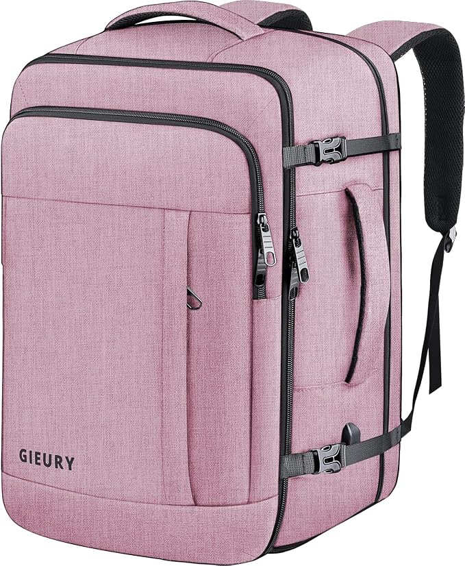 Carry On Backpack, 40-50L Travel Backpack by Gieury